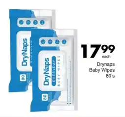 Save Drynaps Baby Wipes offer