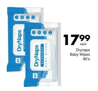 Save Drynaps Baby Wipes offer