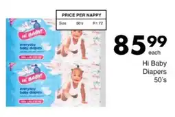 Save Hi Baby Diapers offer