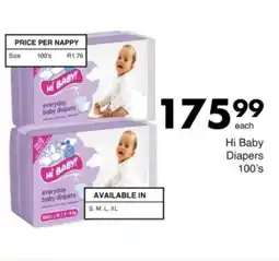 Save Hi Baby Diapers offer
