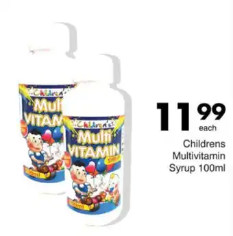 Save Childrens Multivitamin Syrup offer