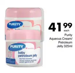 Save Purity Aqueous Cream/ Petroleum Jelly offer