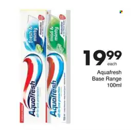 Save Aquafresh Base Range offer