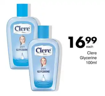 Save Clere Glycerine offer