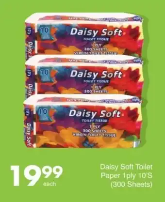 Save Daisy Soft Toilet Paper 1ply offer