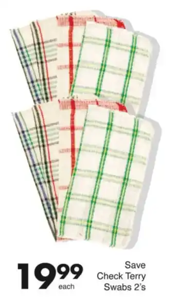 Save Save Check Terry Swabs offer