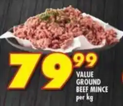 Shoprite Value ground beef mince offer