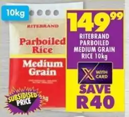 Shoprite Ritebrand parboiled medium grain rice offer
