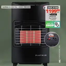 Checkers Platinum Gas Heater offer