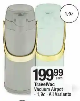 Checkers TravelVac Vacuum Airpot offer