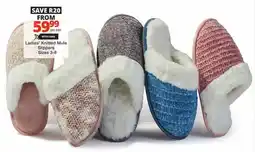 Checkers Ladies' Knitted Mule Slippers offer