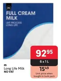 Makro m Long Life Milk offer