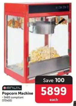 Makro ANVIL Popcorn Machine offer