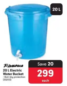 Makro Pineware Electric Water Bucket offer