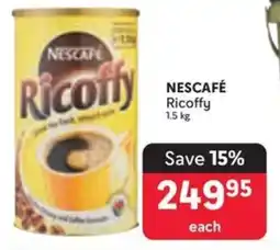Makro NESCAFÉ Ricoffy offer