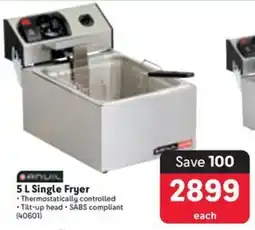 Makro ANVIL Single Fryer offer