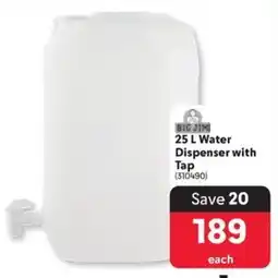 Makro BIG JIM Water Dispenser with Tap offer