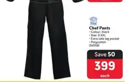 Makro Chef Pants offer