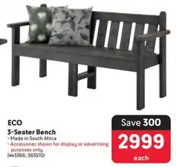 Makro ECO 3-Seater Bench offer
