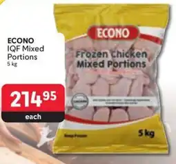 Makro ECONO IQF Mixed Portions offer