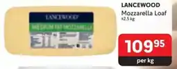 Makro LANCEWOOD Mozzarella Loaf offer