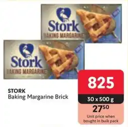 Makro Stork Baking Margarine Brick offer