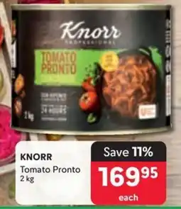 Makro KNORR Tomato Pronto offer