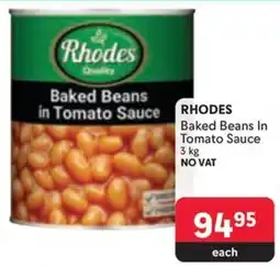 Makro Rhodes Baked Beans In Tomato Sauce offer