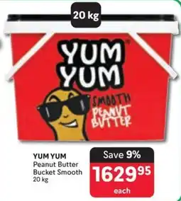 Makro YUM YUM Peanut Butter Bucket Smooth offer