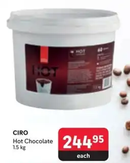 Makro CIRO Hot Chocolate offer