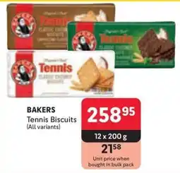 Makro BAKERS Tennis Biscuits offer