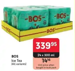 Makro BOS Ice Tea offer