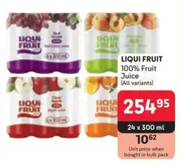 Makro LIQUI FRUIT 100% Fruit Juice offer
