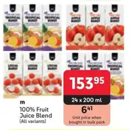 Makro m 100% Fruit Juice Blend offer