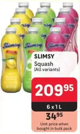 SLIMSY Squash