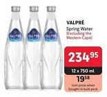 Makro VALPRÉ Spring Water offer