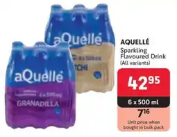 Makro AQUELLÉ Sparkling Flavoured Drink offer