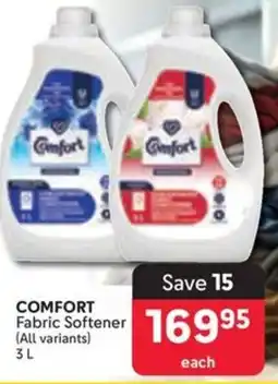 Makro COMFORT Fabric Softener offer