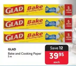 Makro GLAD Bake and Cooking Paper offer