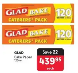 Makro GLAD Bake Paper offer