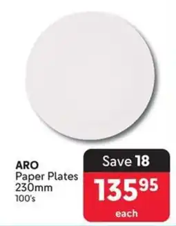 Makro ARO Paper Plates offer
