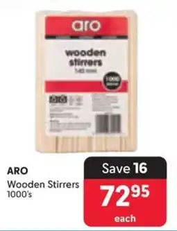 Makro ARO Wooden Stirrers offer