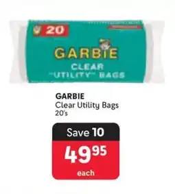 Makro GARBIE Clear Utility Bags offer