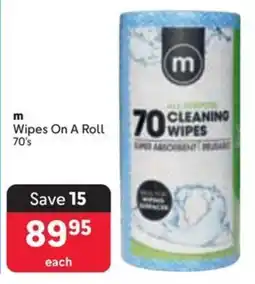 Makro m Wipes On A Roll offer