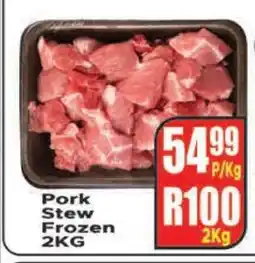 Supa Store Pork Stew Frozen 2KG offer