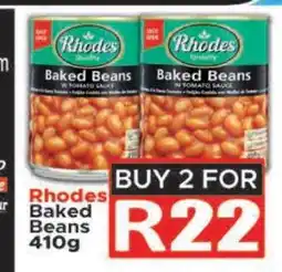 Supa Store Rhodes Baked Beans 410g offer