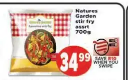 Supa Store Natures Garden stir fry assrt 700g offer