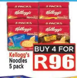 Supa Store Kellogg's Noodles 5 pack offer