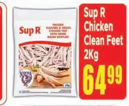 Supa Store Sup R Chicken Clean Feet 2Kg offer