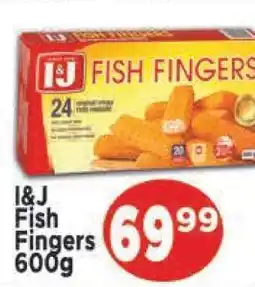 Supa Store I&J Fish Fingers 600g offer